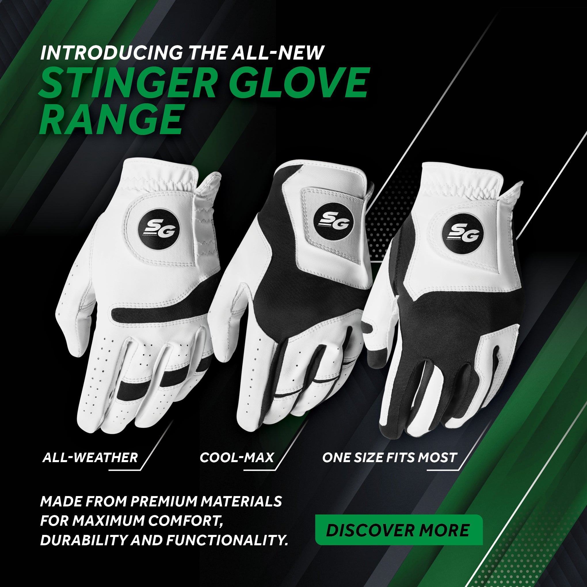 🏌️‍♂️ Time To Level Up With The Stinger Premium Golf Gloves! ⛳️