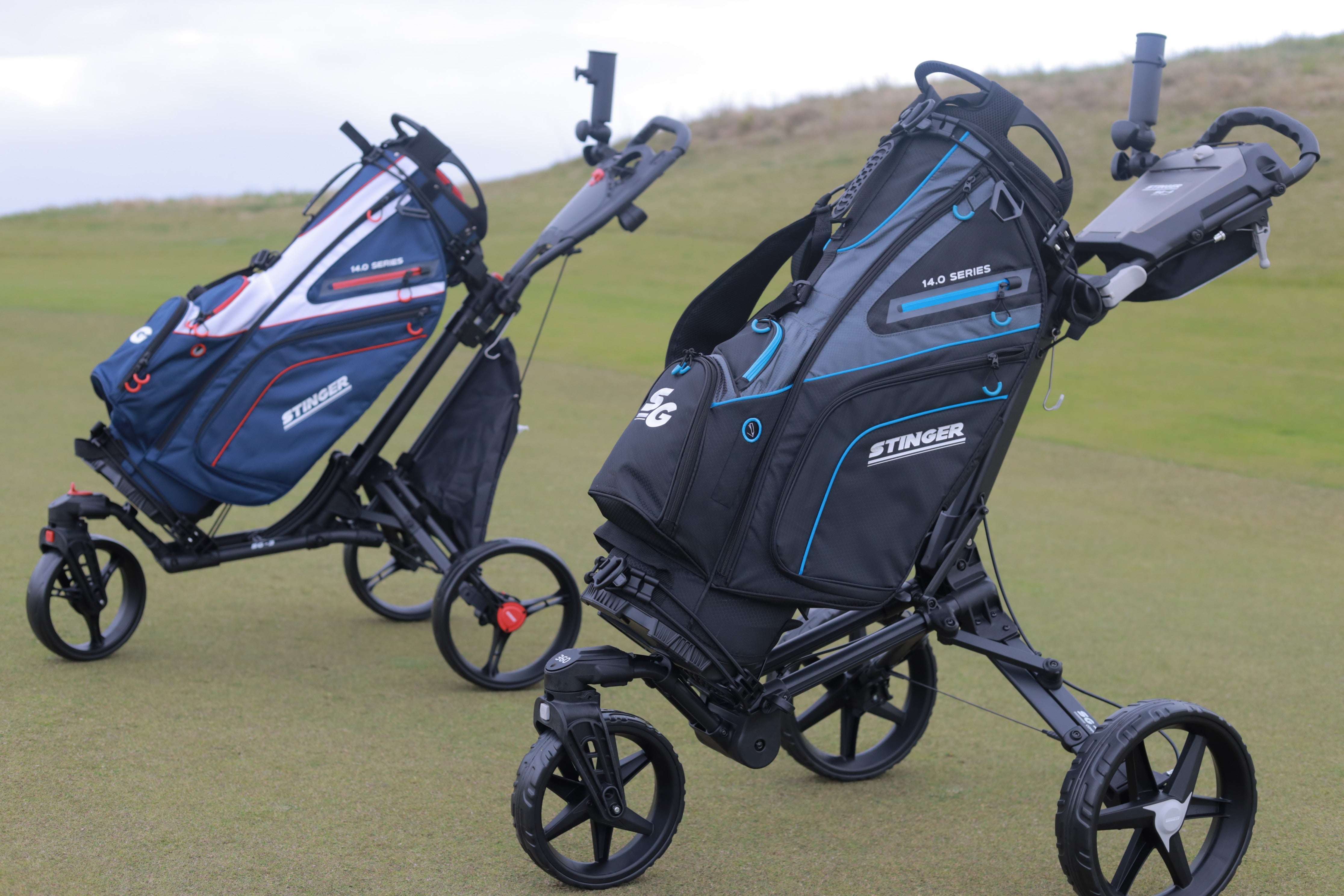 Stinger Stand Bag - Black / Grey / Blue