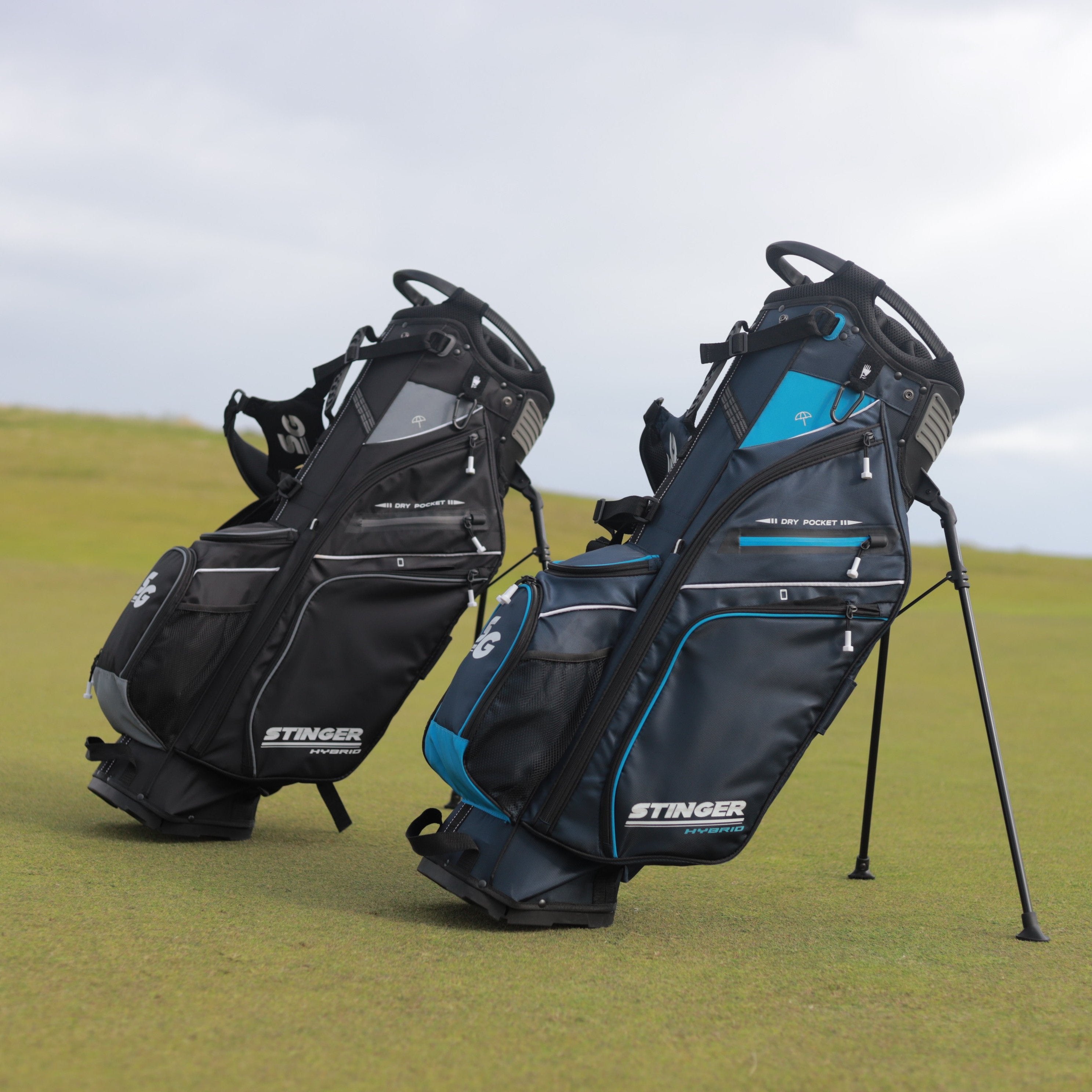 Hybrid Stand Bag - Black/White