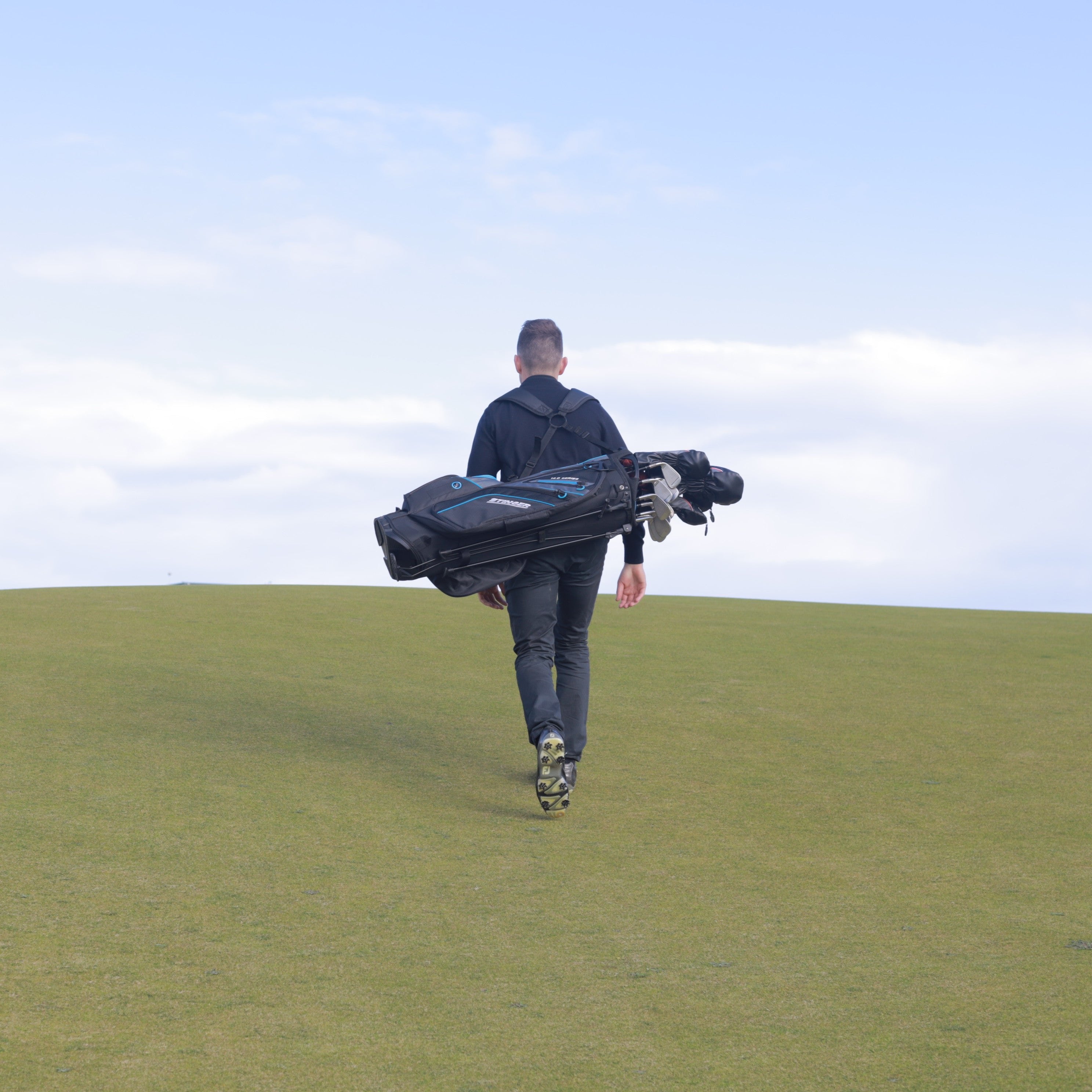 Stinger Stand Bag - Black / Grey / Blue