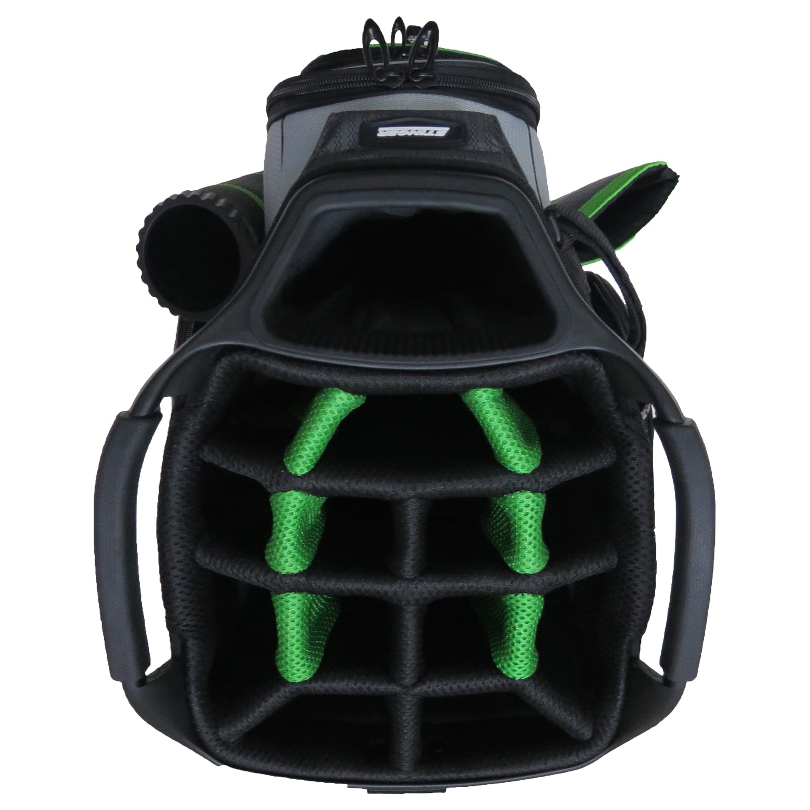 Premium Cart Bag - Lime / Grey / Charcoal