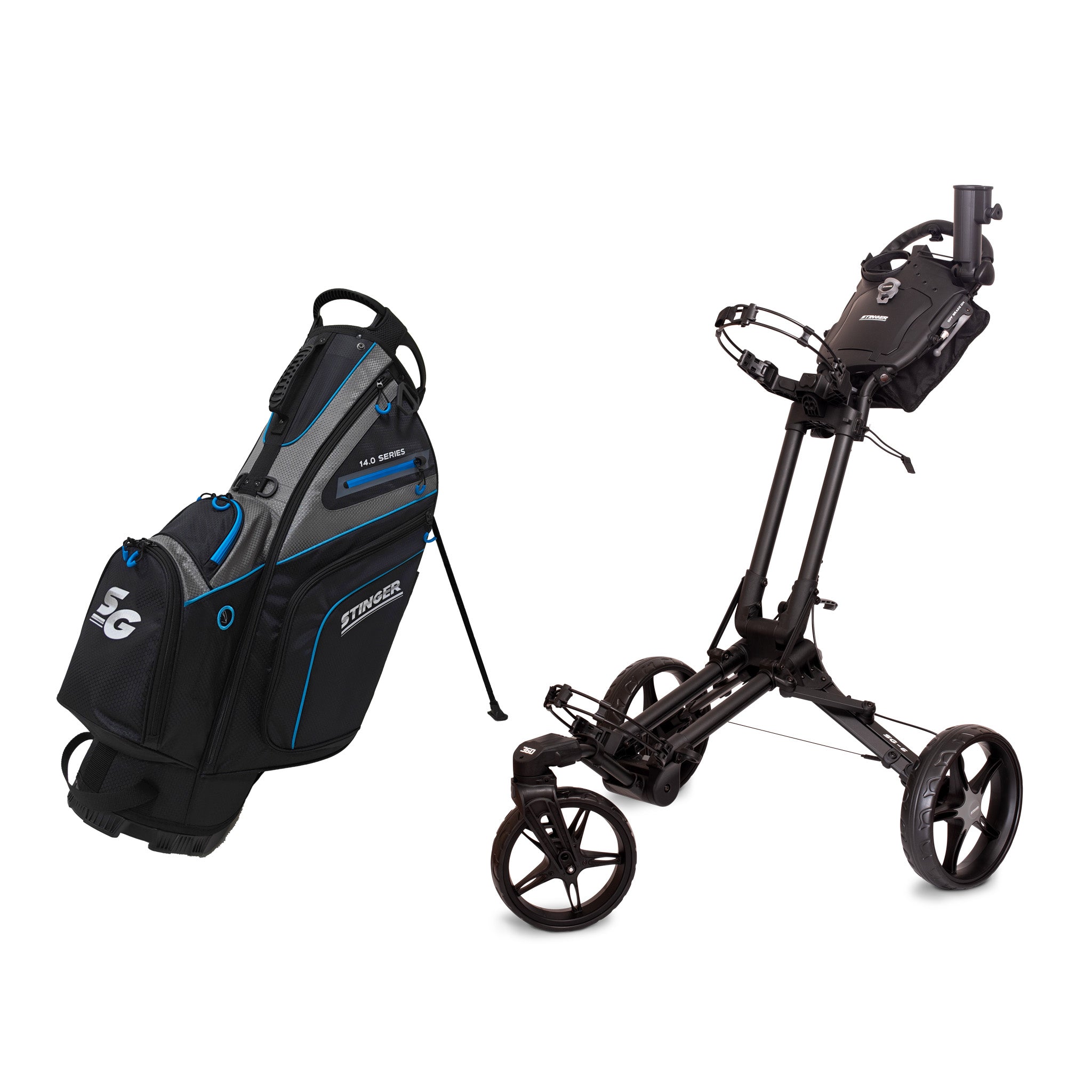 Stinger SG-6 Golf Buggy & Golf Bag Bundle