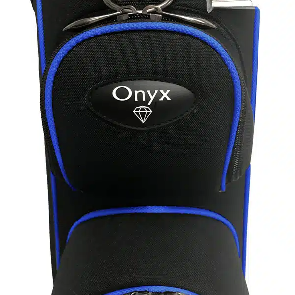 Onyx Roller Golf Travel Bag on Wheels – Black/Blue