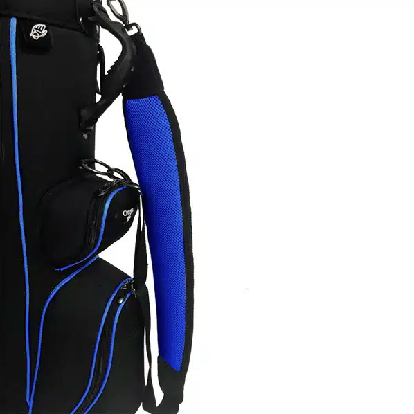 Onyx Roller Golf Travel Bag on Wheels – Black/Blue